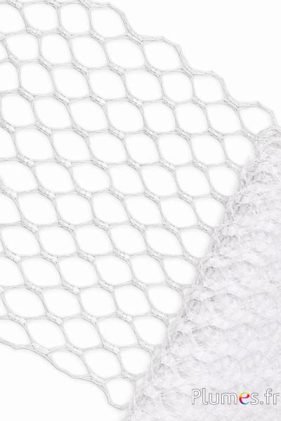 Hutnetz - Breite 20 cm - weiss
